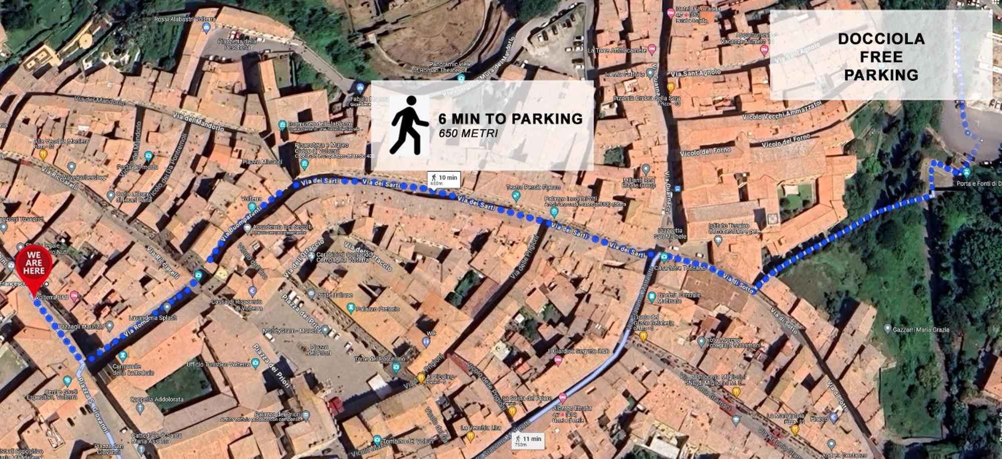 Il Cantuccio- Appartamento In Centro Con Giardino Volterra Exteriér fotografie